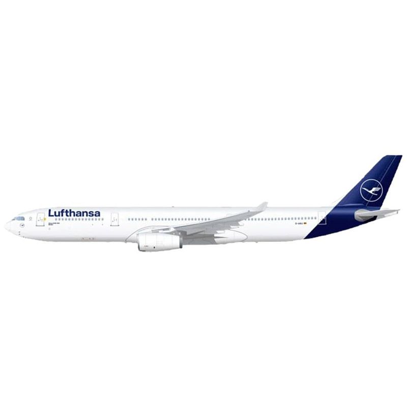 Foto van Revell 03816 airbus a330-300 - lufthansa new livery vliegtuig (bouwpakket) 1:144