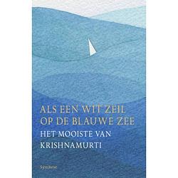 Foto van Als een wit zeil op de blauwe zee