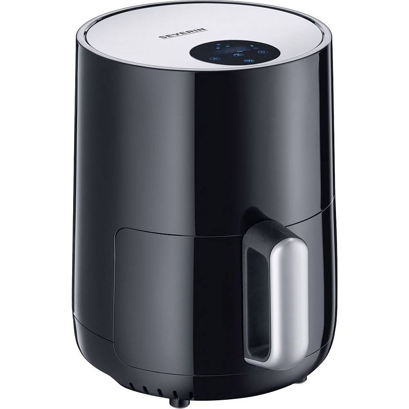 Foto van Severin fr 2455 airfryer 900 w zwart, zilver