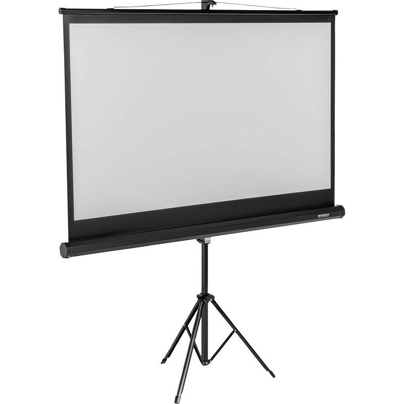 Foto van Speaka professional sp-pst-320 sp-9430700 statief projectiescherm 160 x 90 cm beeldverhouding: 16:9