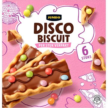 Foto van Jumbo disco biscuit 6 stuks