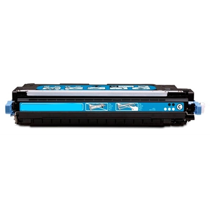 Foto van Inktmedia® -laser toner - geschikt hp q6461a toner cyaan