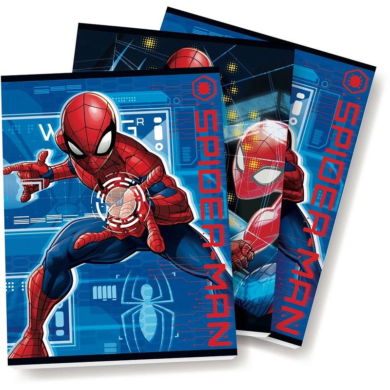 Foto van Spiderman - a5 schrift - bts 21-22 - 3 pak