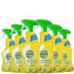 Foto van Dettol allesreiniger spray power & fresh - citrus - 500ml x6