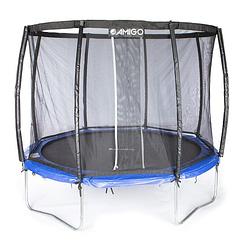 Foto van Amigo trampoline deluxe met veiligheidsnet 305 cm blauw
