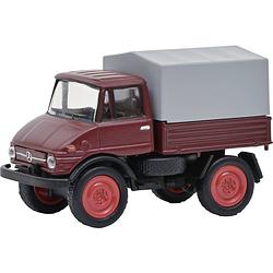 Foto van Schuco 452660900 h0 vrachtwagen mercedes benz unimog u406