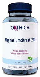 Foto van Orthica magnesiumcitraat-200 tabletten