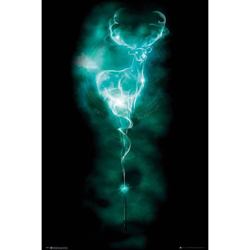 Foto van Gbeye harry potter patronus stag poster 61x91,5cm