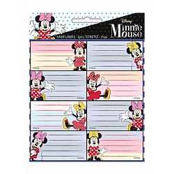 Foto van Disney naamlabels minnie mouse meisjes papier 16 stuks