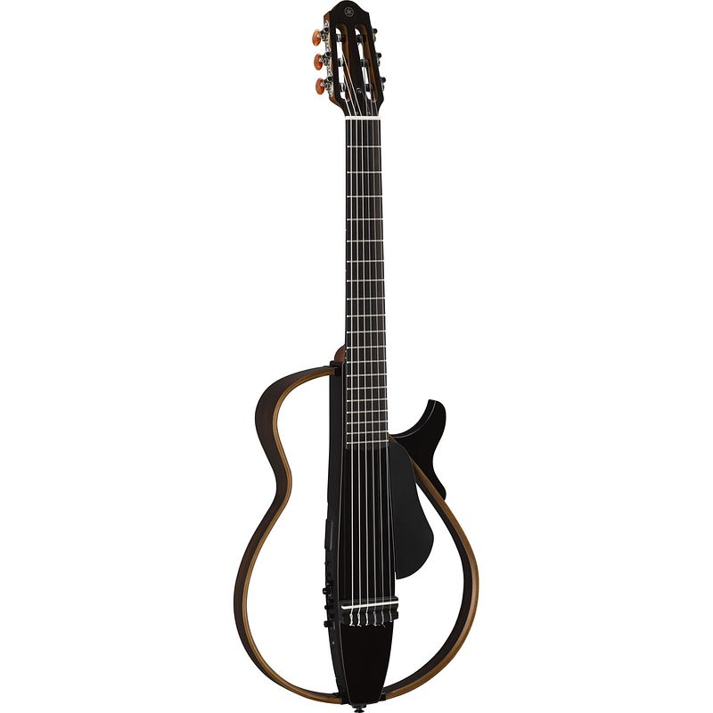 Foto van Yamaha sl-g200n silent guitar translucent black