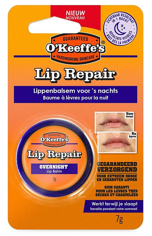 Foto van O'skeeffe'ss lip repair overnight
