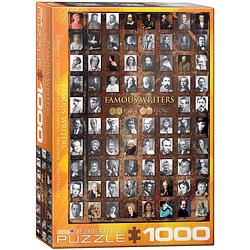 Foto van Eurographics beroemde schrijvers - 1000 stukjes