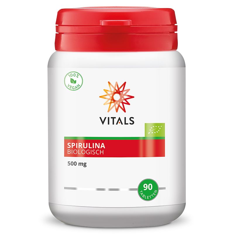 Foto van Vitals spirulina biologisch tabletten