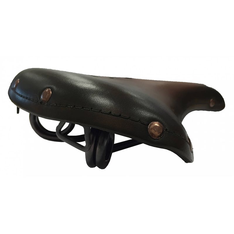 Foto van Selle monte grappa zadel old frontiers classic leer 28 cm dbruin