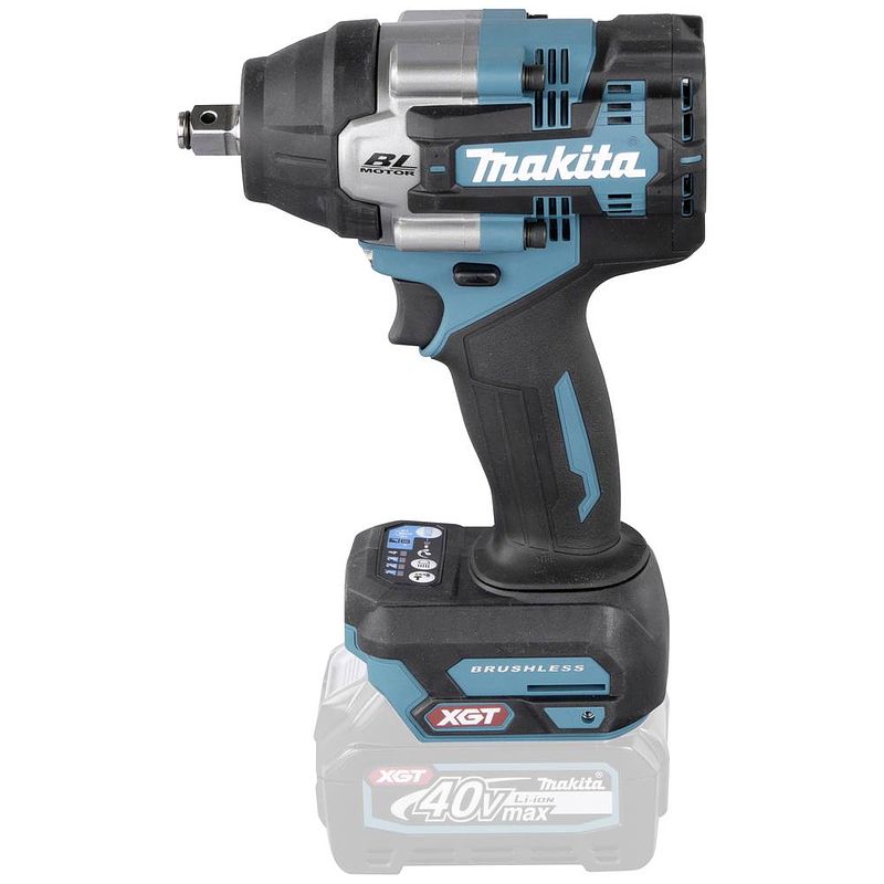 Foto van Makita tw007gz accu-slagmoersleutel 40 v brushless