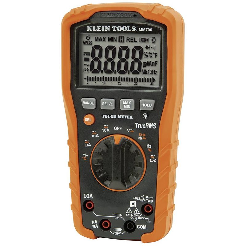 Foto van Klein tools mm700 multimeter digitaal cat iii 1000 v, cat iv 600 v weergave (counts): 4000