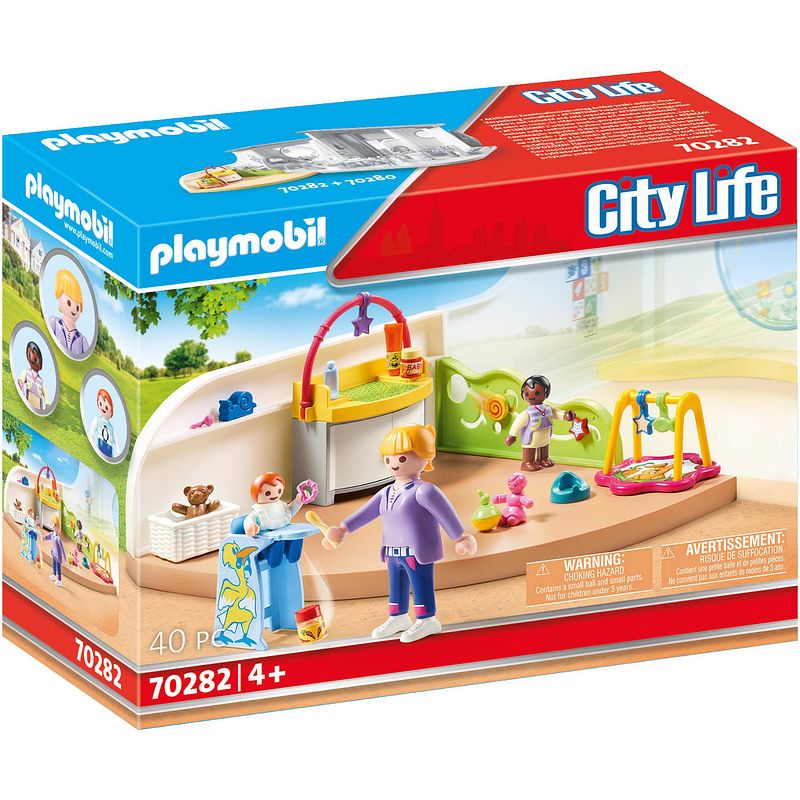 Foto van Playmobil city life peutergroep 70282