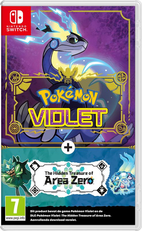 Foto van Pokémon violet + hidden treasures of area zero uitbreidingspakket