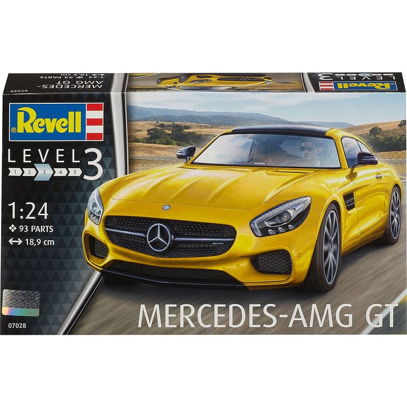 Foto van Mercedes benz amg gt revell - schaal 1 -24 - bouwpakket revell voertuigen