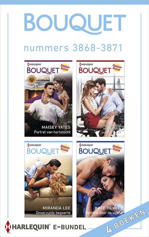 Foto van Bouquet e-bundel nummers 3868 - 3871 (4-in-1) - chantelle shaw - ebook (9789402530216)