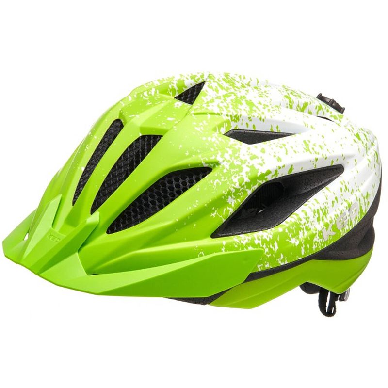 Foto van Ked fietshelm street jr. s (49-55 cm) lime groen