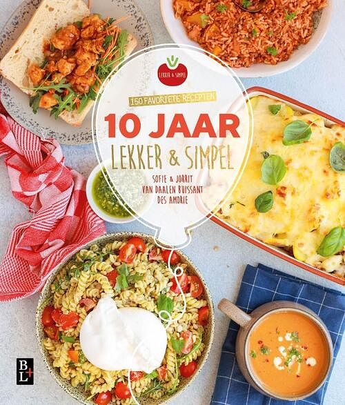 Foto van Lekker & simpel 10 jaar - jorrit van daalen buissant des amorie - paperback (9789461563026)