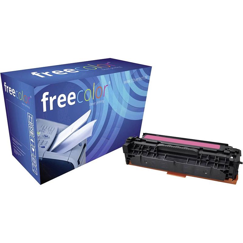 Foto van Freecolor m476m-frc tonercassette vervangt hp 312a, cf383a magenta 2700 bladzijden compatibel toner