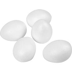 Foto van Packlinq eieren. wit. h: 8 cm. 50 stuk/ 1 doos