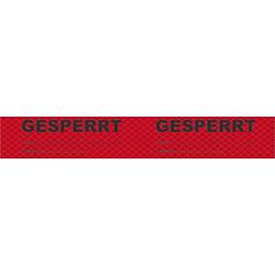 Foto van Bjz esd-klittenband 66 m rood, zwart (l x b) 66 m x 50 mm c-101 753-r