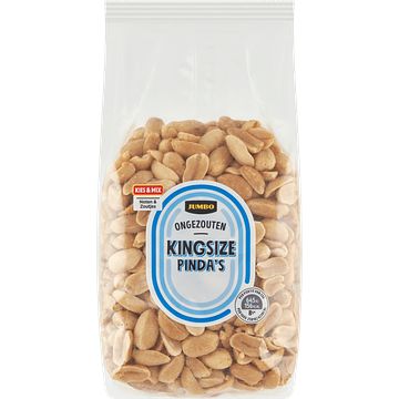 Foto van Jumbo ongezouten kingsize pinda'ss 350g aanbieding bij jumbo | cup a 110250 gram