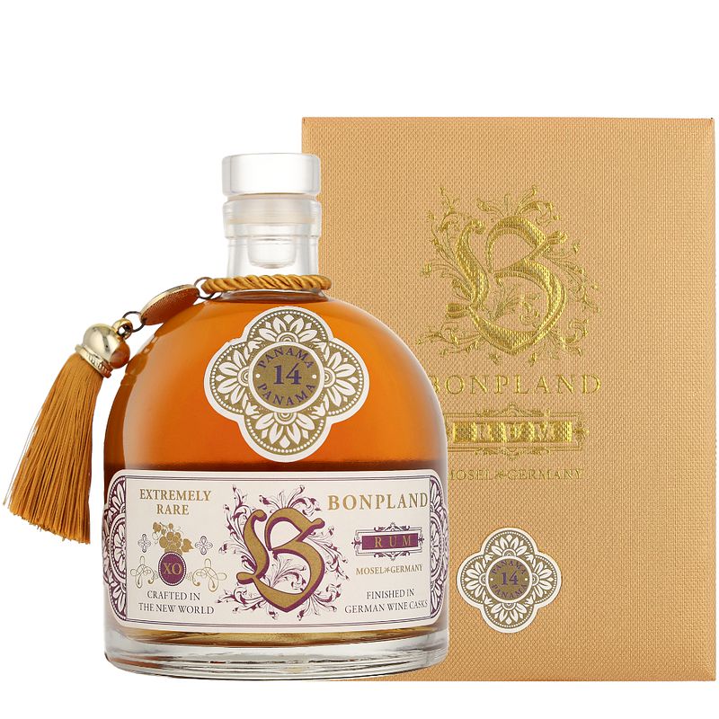 Foto van Bonpland 14 years panama 50cl rum + giftbox