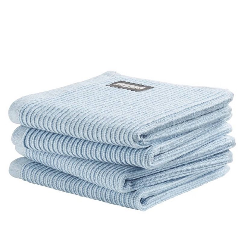 Foto van Ddddd vaatdoek basic pastel blue (4 stuk