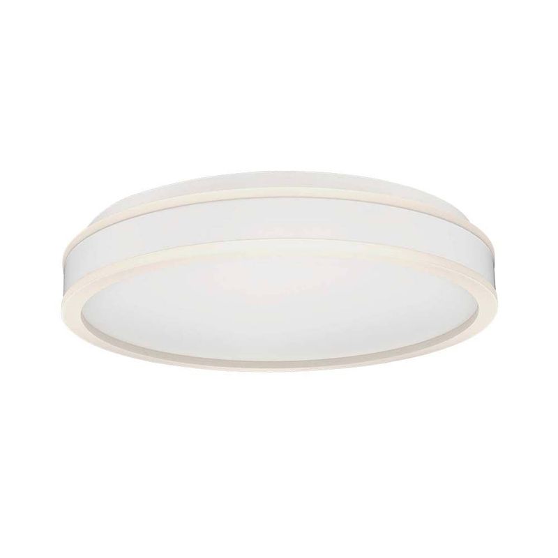 Foto van V-tac vt-7780-w ronde design plafonnière - wit - ip20 - 24w - 2500 lumen - 4000k