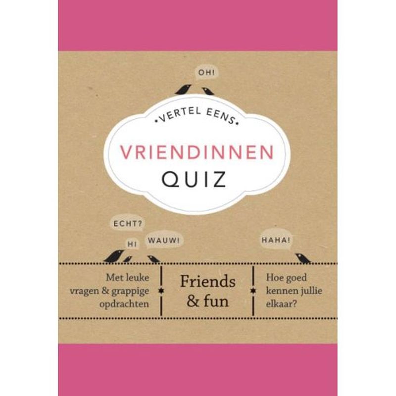 Foto van Vertel eens vriendinnen quiz - vertel eens