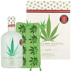 Foto van Cannabis sativa gin giftpack 70cl + giftbox
