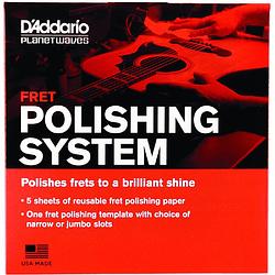 Foto van D'saddario fret polishing system poetspapier voor frets