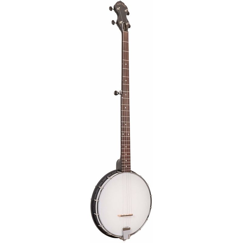 Foto van Gold tone ac-1ln 5-snarige long neck open back banjo met gigbag