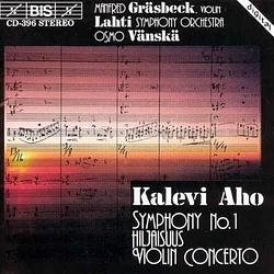 Foto van Aho: symphony no.1/violin concerto - cd (7318590003961)