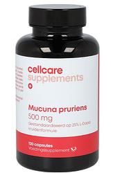 Foto van Cellcare mucuna pruriens 500mg capsules