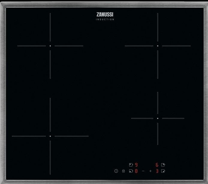 Foto van Zanussi ziln646x inductie inbouwkookplaat zwart