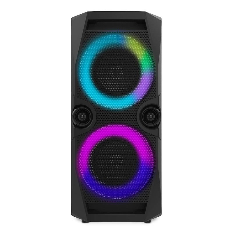 Foto van Idance djx600 party speaker - bluetooth speaker met discolicht - 600 watt - met draadloze microfoon