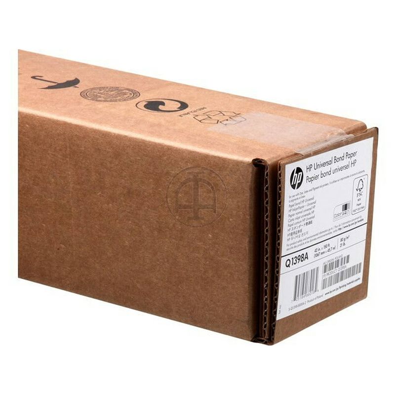 Foto van Q1398a hp plotter paper 42 (1067mm)