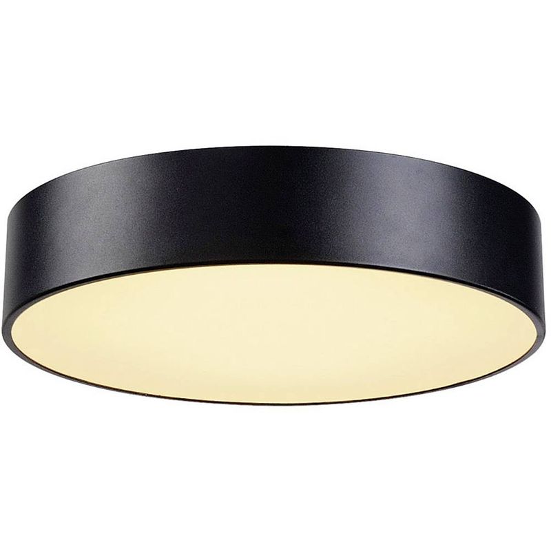 Foto van Slv 135070 slv led-plafondlamp 31 w zwart