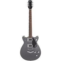 Foto van Gretsch g5222 electromatic double jet bt london grey elektrische gitaar