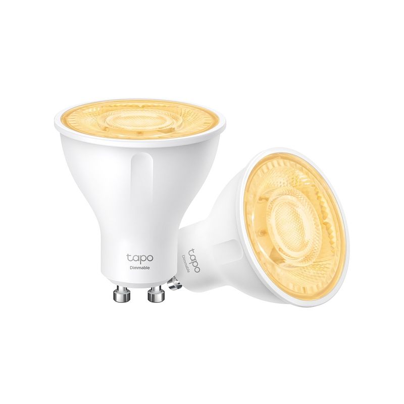 Foto van Tp-link smart wi-fi spotlight dimmable 2-pack smartverlichting wit