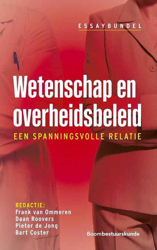 Foto van Wetenschap en overheidsbeleid - paperback (9789462362628)