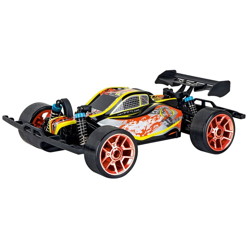 Foto van Carrera auto rc drift racer px 2,4 ghz 1:18 zwart 5-delig