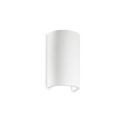 Foto van Ideal lux - flash gesso - wandlamp - metaal - g9 - wit