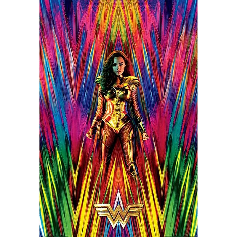 Foto van Pyramid wonder woman 1984 neon static poster 61x91,5cm