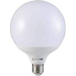 Foto van Lightme lm85270 led-lamp energielabel f (a - g) e27 bol 12 w = 75 w warmwit (ø x l) 95 mm x 129 mm 1 stuk(s)